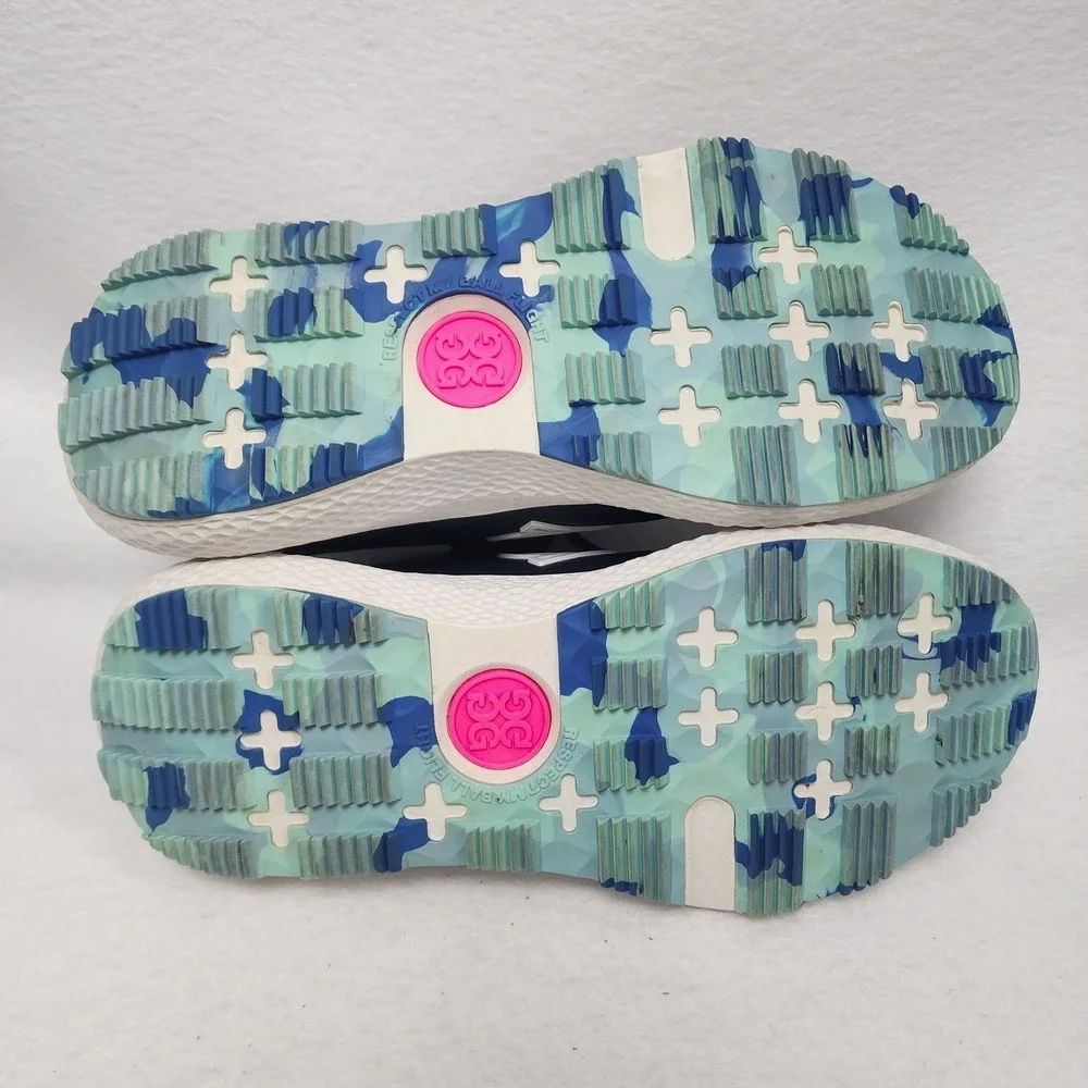 G/FORE MG4X2 Debossed TPU Golf Cross Trainer GLF000017 Womens US 9 Blue Shoes